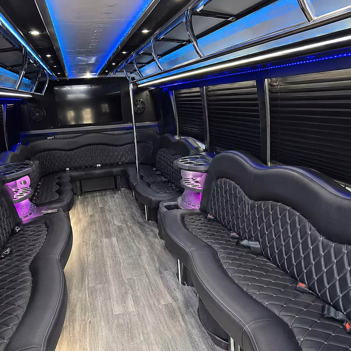 party bus interior