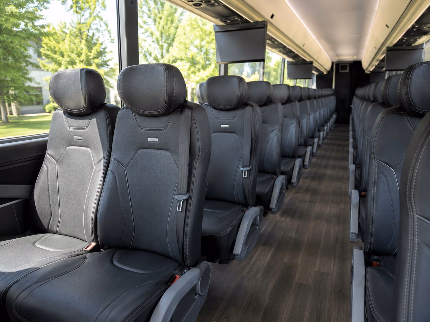tustin charter bus interior gallery