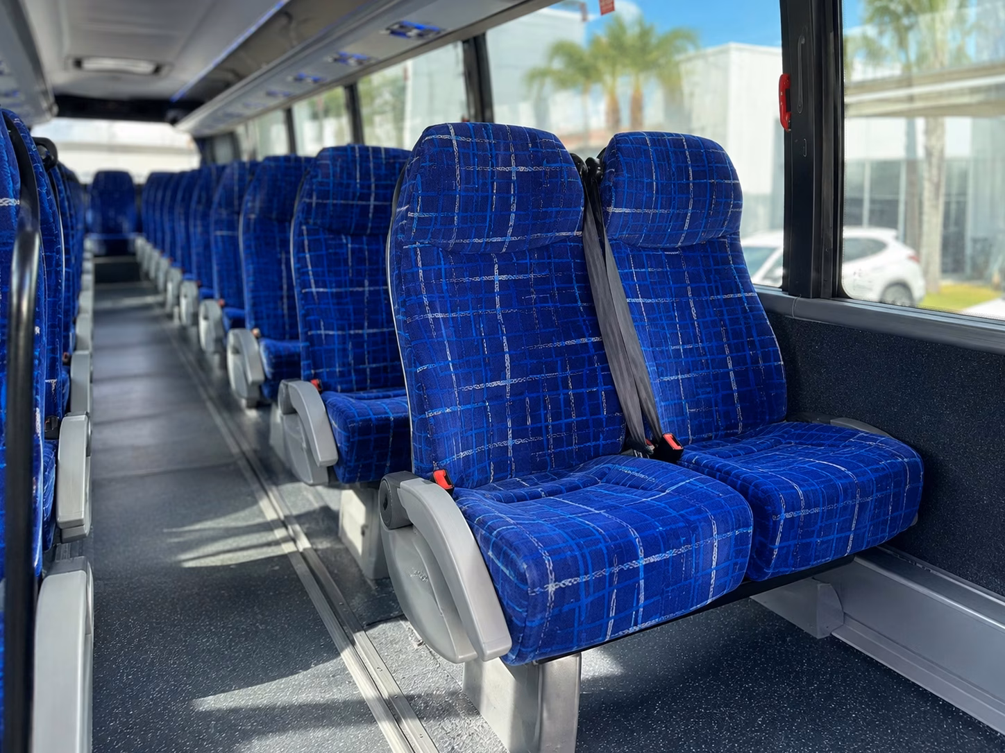 tustin charter bus rental inside